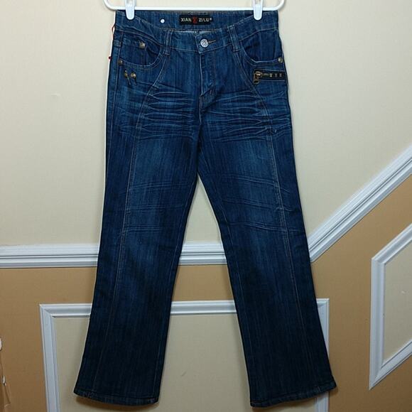 Xian Zilu Highrise Bootcut Jeans with Seaming Detail size 30 - Picture 1 of 7